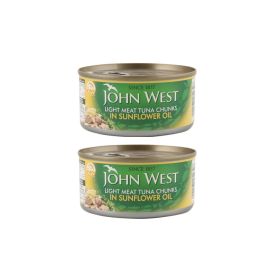 John West Light Meat Tuna Chunks In Sunflower Oil