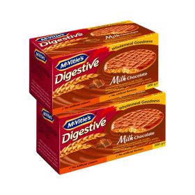 McVitie's Digestive Milk Chocolate Biscuits