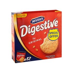 Mcvities Digestive Creams Original SP 12X29.4GM