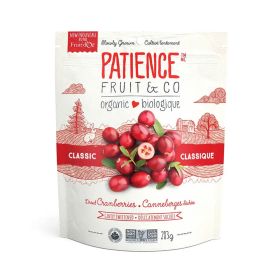 Patience Fruit & Co Organic Classic Dried Cranberries