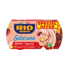 Rio Salatuna Mexico with Red Beans, Corn & Peppers