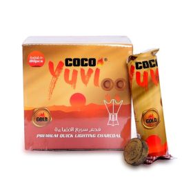 Coco Yuvi Premium Quick Lighting Gold Charcoal