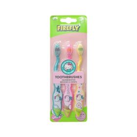 Firefly Hello Kitty 3 Pack Toothbrush
