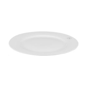 Shallow 20CM White Dessert Plate