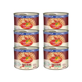 California Garden Baked Beans In Tomato Sauce with Tabasco Sauce