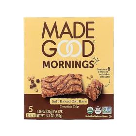 Made Good Organic Chocolate Chips Soft Baked Oat Bars