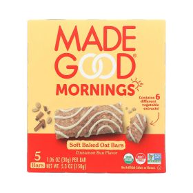 Made Good Organic Cinnamon Soft Baked Oat Bars