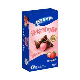 Oreo Strawberry Flavour Cocoa Crispy Biscuits