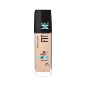 Maybelline Fit Me Matte & Poreless Foundation 16hr with SPF 22 - Shade 120