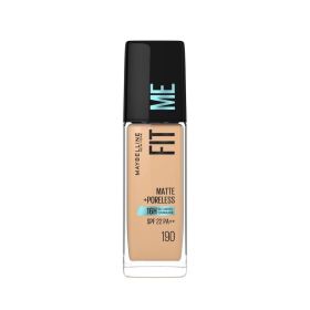 Maybelline Fit Me Matte & Poreless Foundation 16hr with SPF 22 - Shade 190