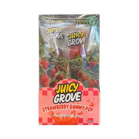 Juicy Grove Strawberry Gummy Pop