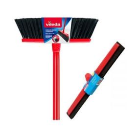 Vileda Indoor Broom with Stick + Floor Wiper 35CM