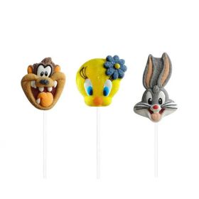 Relkon Looney Tunes Marshmallow Lollipop Assorted