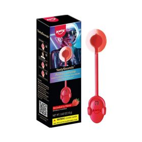 Amos Strawberry Flavored Audio Lollipop