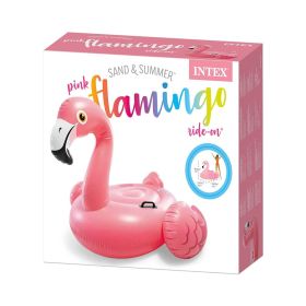 Intex Sand & Summer Pink Flamingo Ride-On