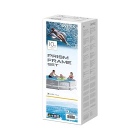 Intex Prism Frame 305CMX76CM Pool with Pump 10Ft