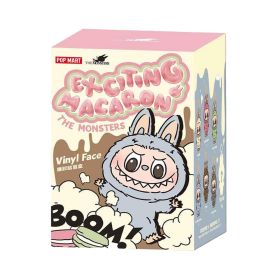 Pop Mart Labubu The Monsters Blind Box Exciting Macaron Version 1 Series - Mystery Vinyl Figure