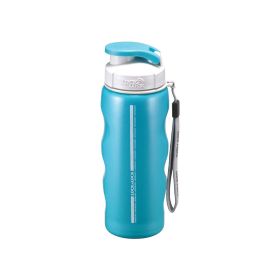 Lock & Lock Stainless Water Bottle Mint Blue 550ml