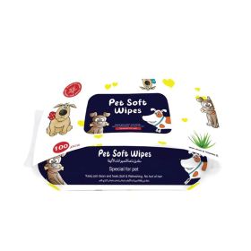 Star Dot Hash Pet Soft Wipes