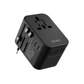 Wiwu Universal Plug Adapter - Black