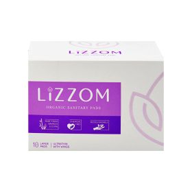 LiZZOM Organic Ultra Thin Large Pads with Wings