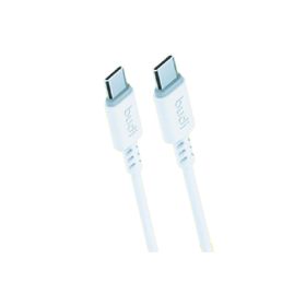 Budi Cable Type-C To Type-C 2.4A White 1M