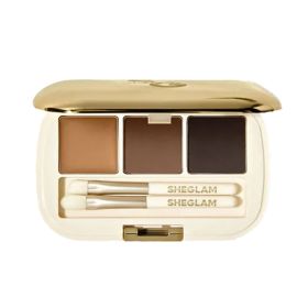 Sheglam Full Filled Eyebrow Palette - 101 Dark Brown