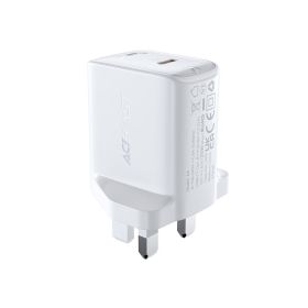 Acefast A4 Single USB C Charger White