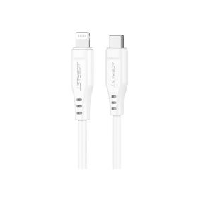 Acefast USB C To Lightning TPE Data Cable 1.2M White