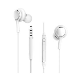 Wiwu 3.5mm Audio Jack In-Ear Stereo Wired Earphone Eb310 White