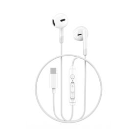 Wiwu Type C White Earphone