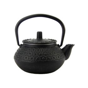 Tealand Cast Iron Teapot Black With Lid & Filter .3L