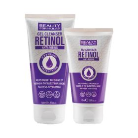 Beauty Formulas Retinol Cleanser + Moisturiser