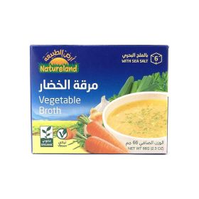 Natureland Organic Vegetable Broth Cubes