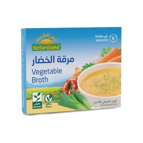 Natureland Organic Vegetable Broth No Salt Cubes
