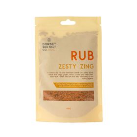 Dorset Seasalt Co Zesty Zing Rub Salt Rub