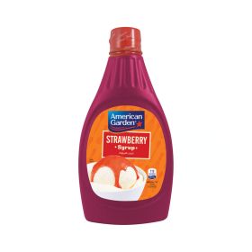 American Garden Strawberry Syrup
