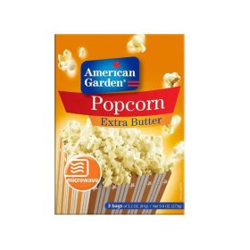 American Garden Microwave Butter Popcorn