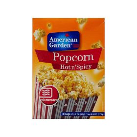 American Garden Microwave Popcorn Hot & Spicy