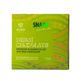Auro Snaap Pistachio & Kunafa Filled Manila Chocolate