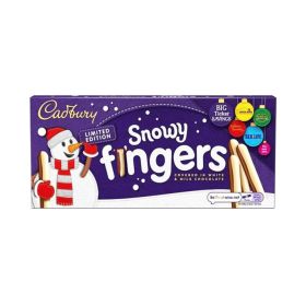 Cadbury Snowy Mil & White Chocolate Fingers