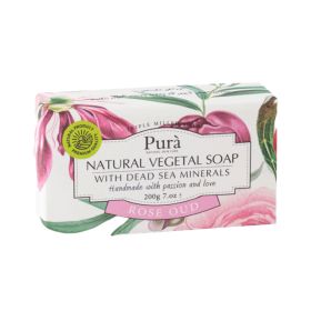 Pura Natural Vegetal Soap Rose Oud
