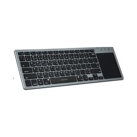 Porodo Gray Wireless Keyboard With Touch Pad
