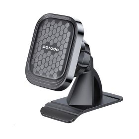 Porodo 360 Magnetic Dash Mount Black Phone Holder