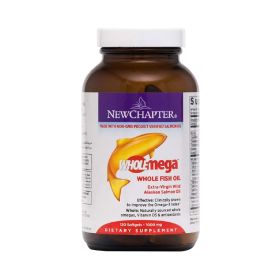 New Chapter Wholemega Fish Oil 1000MG
