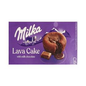 Milka Lava Cakes with Milk Chocolate