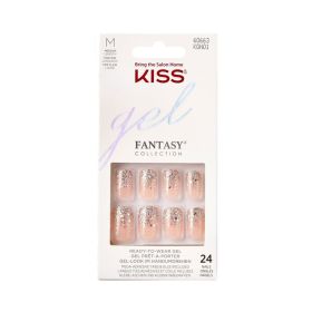 Kiss Gel Fantasy Nails Medium Length Sparkling Nails