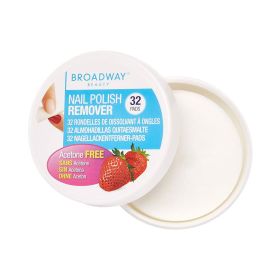 Broadway Strawberry Scent Nailpolish Remover Pads