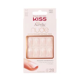 Kiss Salon Acrylic French Nude Nails
