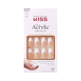 Kiss Salon Acrylic French Medium Nails